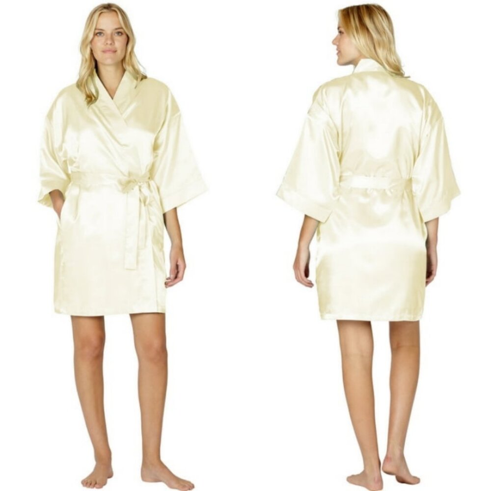 INTIMO Satin Robe - Picture 2 of 2